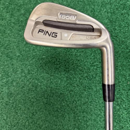PING S58 Single 4 Iron White Dot Men's Right Hand Stiff Flex Steel Shaft 39"