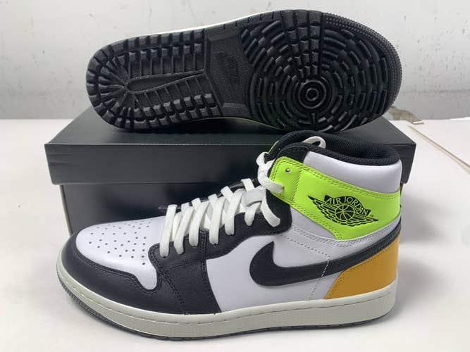 Air Jordan 1 High G Athletic Shoes White Men's SZ 12 (DQ0660-105)