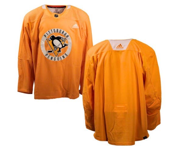 Adidas MiC Team Issued Practice Jersey - Pittsburgh Penguins - Size 54 NWT