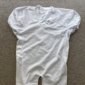 White Small Kids Unisex Champro Jersey (New)