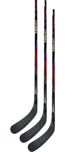 (3-pack) New Senior Red RH Bauer Vapor Flylite, 65 Flex, P92