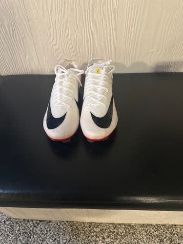 White Men's Size M 12.5 (W 13.5) Nike ZM VAPOR 16 ELITE FG LV8 Molded Cleats Cleats (New)