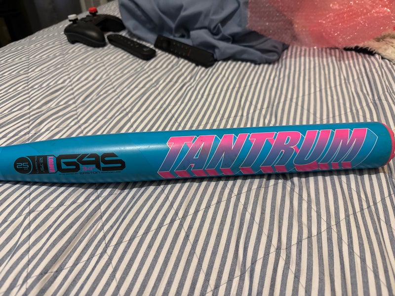 2023 Easton Tantrum Composite Bat 25 oz 12.75 (Used) - “cotton candy color “ Free shipping !