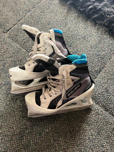 Bauer Reactor 5000 Hockey Goalie Skates Youth 13