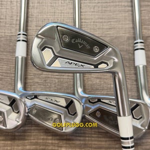 +1/2 Callaway Apex TCB Iron Set 4-PW / KBS Steel, Stiff (61)