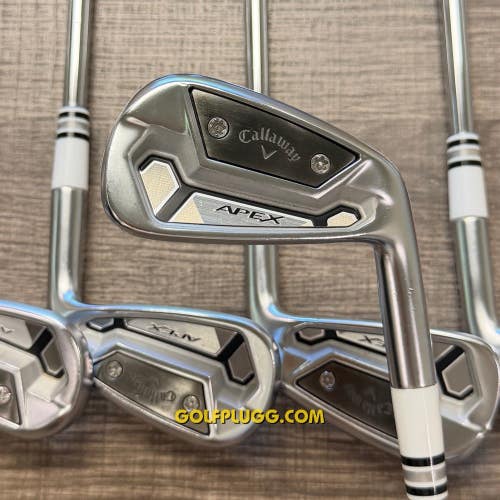 +1/2 Callaway Apex TCB Iron Set 4-PW / KBS Steel, Stiff (61)