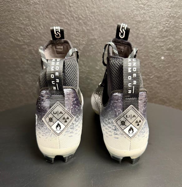Under Armour Spotlight Lux MC Football Cleats Black/White  display picture 2