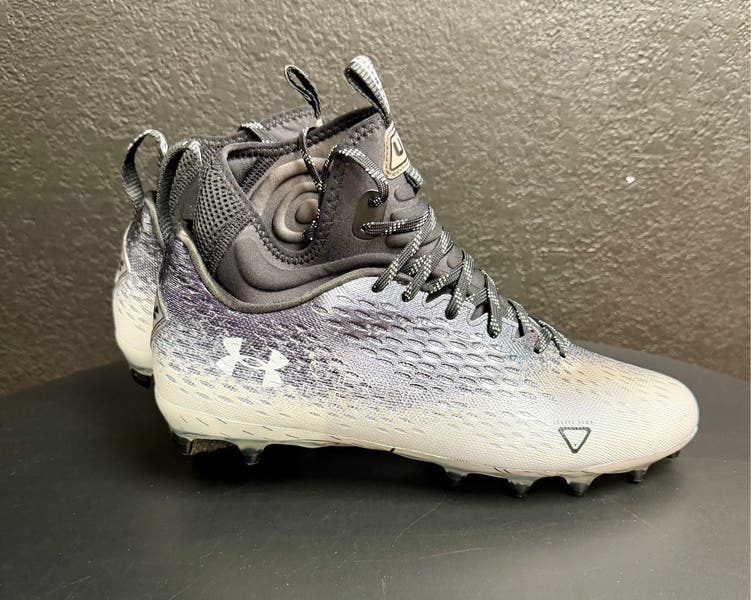Under Armour Spotlight Lux MC Football Cleats Black/White  display picture 1