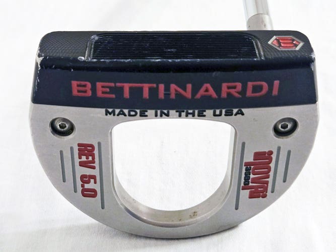 Bettinardi iNOVAi Rev 5.0 Putter 35" (Steel, Single Bend) 358g Mallet Golf Club