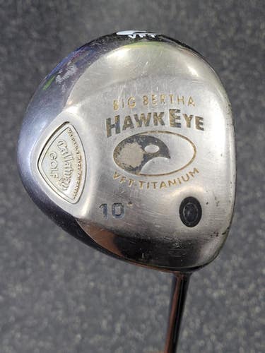 Used Callaway BIG BERTHA HAWKEYE Mens Driver RH 10.0 Degree 11849-S000039549