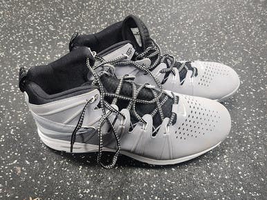 Used Nike HURRACHE LAX Cleats Mens Grey Senior 12 11849-S000039368