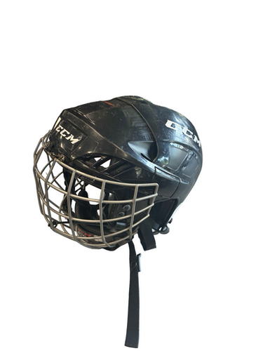 Used CCM FL 40 Helmet Cage Combo Black MD 11682-S000130175