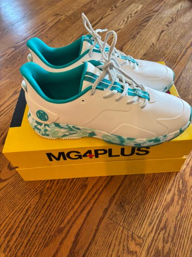 G/Fore MG4 Plus Waterproof Golf Shoes White Camo Sole Men's SZ 11 (GMF000020)