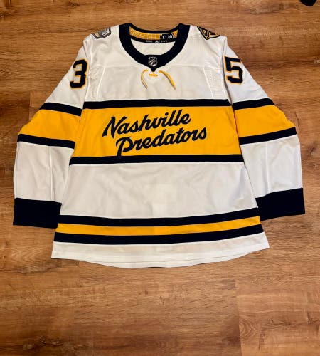 Adidas Pekka Rinne Nashville Predators 2020 Winter Classic Jersey (54)