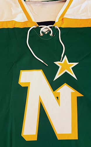 Team set of Adult sublimated hockey Jersys North starsrs