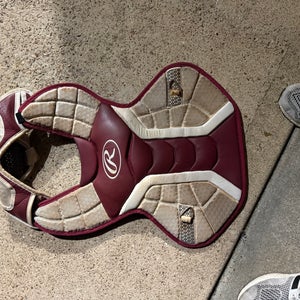 Rawlings Pro Preferred MLB baseball catchers gear full set Cardinal 15.5" PROI