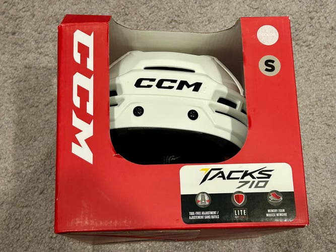 Small CCM Tacks 710 Helmet (New)