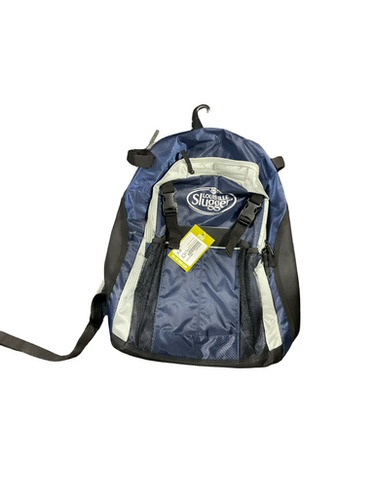 Used Louisville Slugger NAVY BACKPACK BB/SB Player Backpack Navy Blue 11834-S000050549