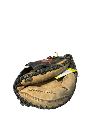 Used Rawlings PLAYER PREFFERED CATCHERS MITT BB/SB Catchers RH Throw Black 32 1/2" 11834-S000050546