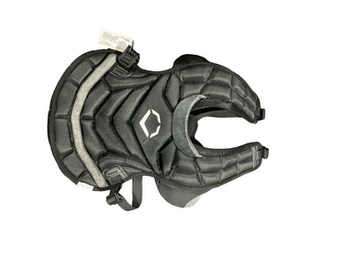 Used Evoshield FAST PITCH CHEST PROTECTOR Catchers Chest Protector Black Intermed 11834-S000050512
