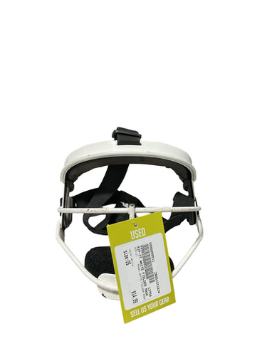 Used RIP-IT WHITE FIELDER MASK BB/SB Fielders Mask White One Size 11834-S000050511