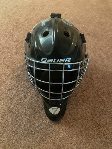 Junior Large Bauer NME 4 Goalie Mask (Used)