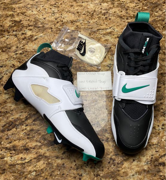 Nike Air Diamond Turf 93 TD Mystic Green HF5298-102 Football Cleats Men\'s Size 8 Nike Diamond Turf TD Cleats  main image 4