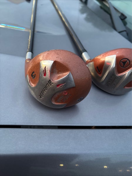 Men's TaylorMade Burner Right Handed Fairway Wood Regular Flex 7 Wood and 3 wood (Used)