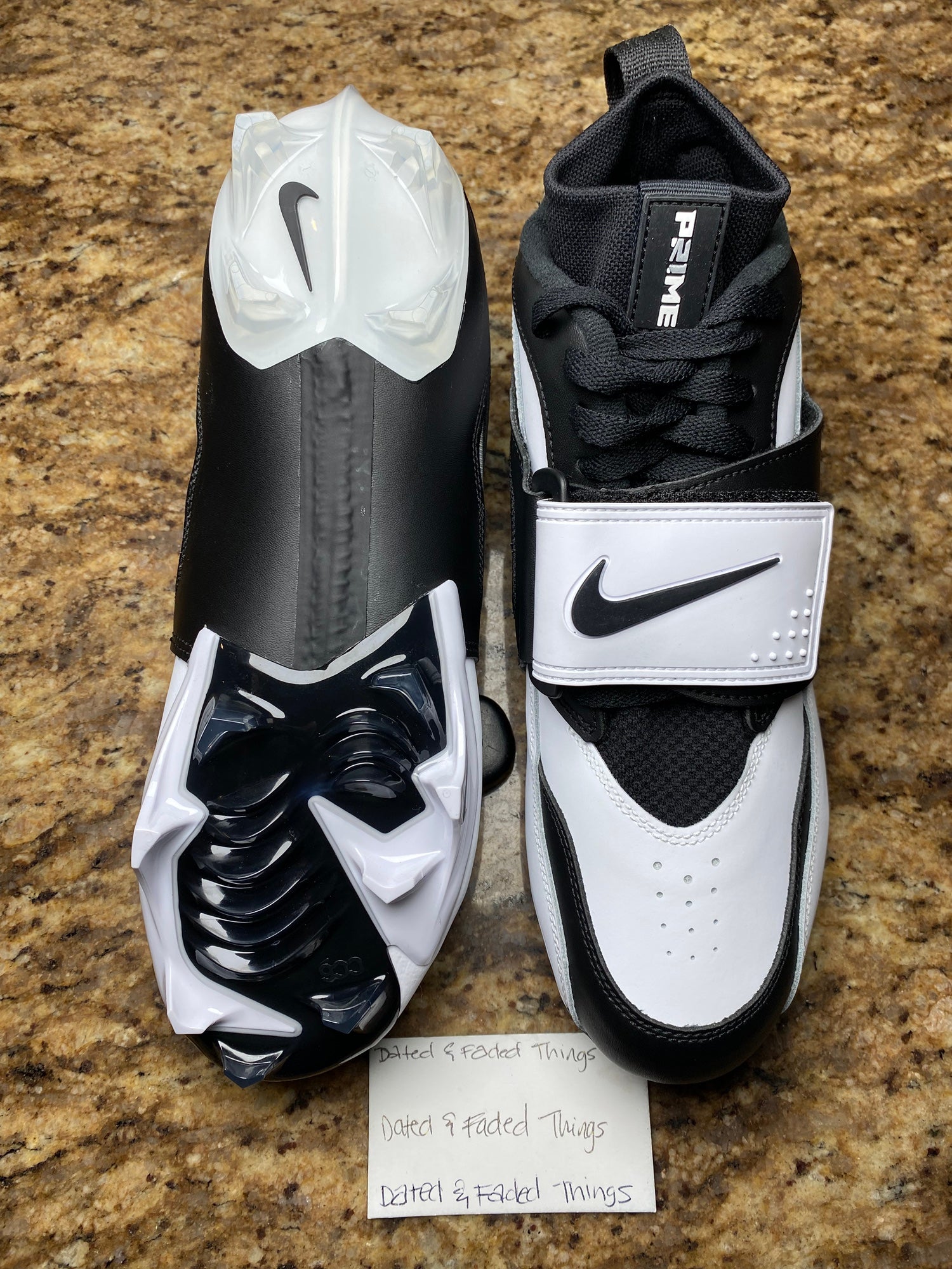 NEW Men Size 9 Nike Vapor Edge Diamond Turf 93 TD White  display picture 2