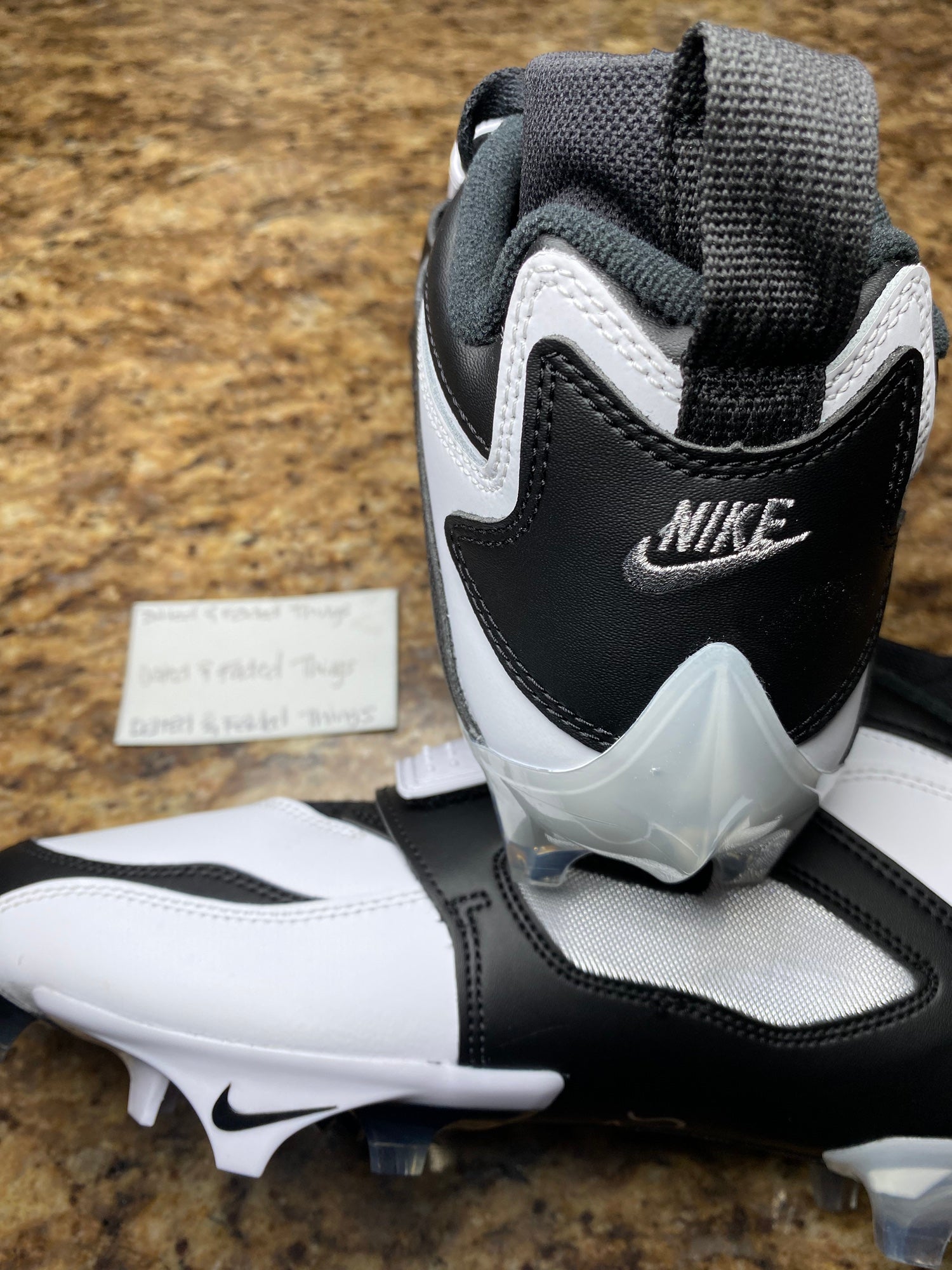 NEW Men Size 9 Nike Vapor Edge Diamond Turf 93 TD White  display picture 3