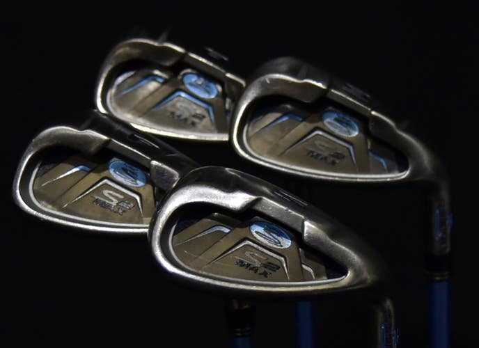COBRA S2 MAX IRONS SET 8,9,P,G IRONS SHAFT: W LENGTH: (8) 36 IN RIGHT HANDED