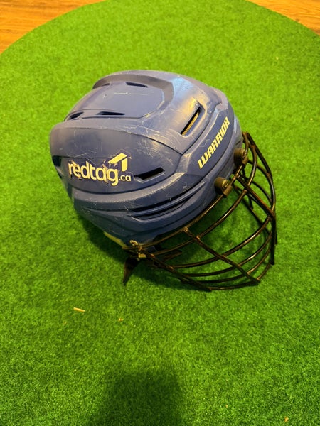 Game Worn Toronto Rock NLL Champions Warrior Alpha One Pro Helmet (Used)
