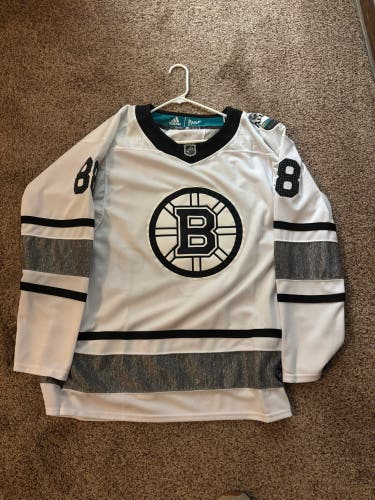 David Pastrnak All Star White XL Men's Adidas Jersey (New)