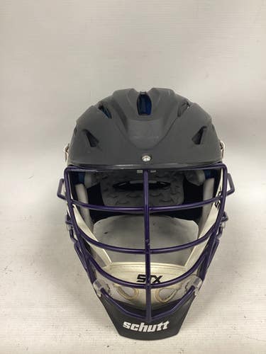 Used Schutt RIVAL Lacrosse Helmet Black S/M 11851-S000046501