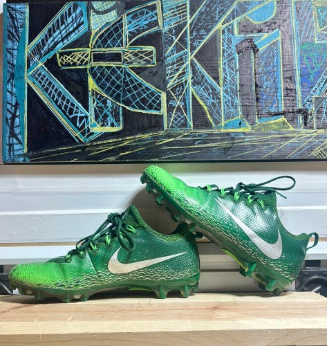 Nike Vapor Untouchable Pro Cleats: Men’s Size 11 - Green