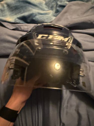 Medium CCM Tacks 710 Helmet Pro Stock (Used)