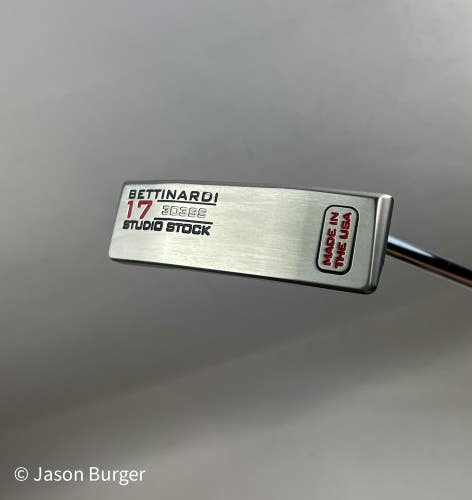Used Right Handed Bettinardi Studio Stock 17 303SS 35" Putter Steel Golf Club