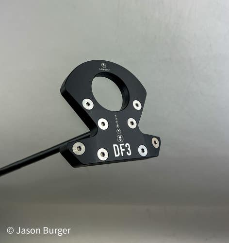 Used Right Handed LAB DF3 35" Putter Black Steel Golf Club