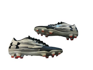 Used Under Armour Soccer Cleats Black Junior 04.5 11873-S000236036