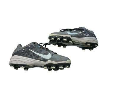 Used Nike HYPERDIAMOND BB/SB Cleats Grey Senior 6 11873-S000238782