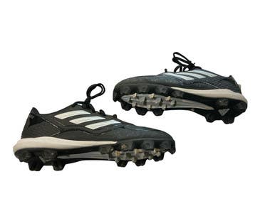 Used Adidas PURE HUSTLE BB/SB Cleats Black Senior 6.5 11873-S000232891