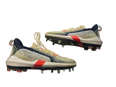 Used Under Armour HOVR BB/SB Cleats White Senior 10 11873-S000238901
