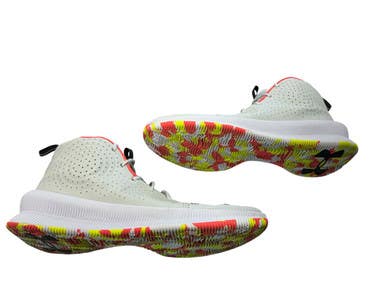 Used Under Armour Basketball Shoes M White Senior 13 11873-S000232570