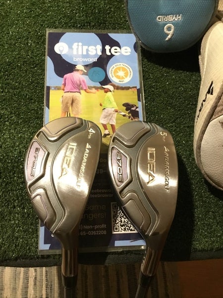 Adams Ladies Idea A7 OS Hybrids Set (4H & 5H) Lightweight 50g Graphite Shafts