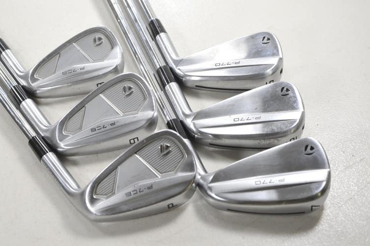 TaylorMade P7CB/P770 2025 5-PW Iron Set Stiff Flex KBS Tour Lite Steel # 217471