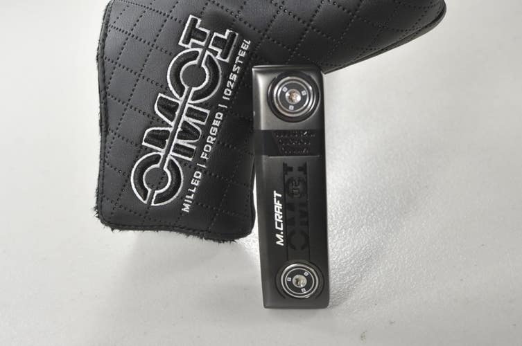 Mizuno M.Craft OMOI Type 2 Black Ion 35.5" Putter RH Steel with Cover  # 215379