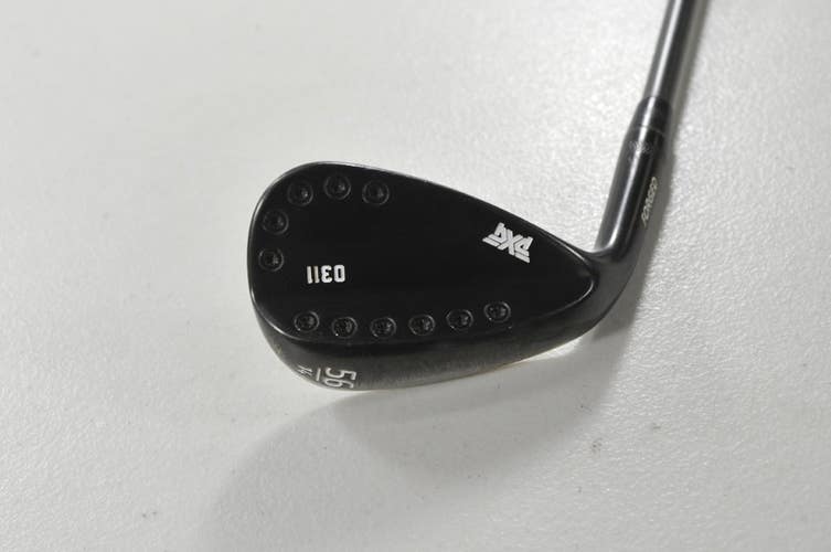 LEFT HAND PXG 0311 Forged Gen1 Xtreme Dark 2016 56*-14 Wedge SteelFiber # 215657