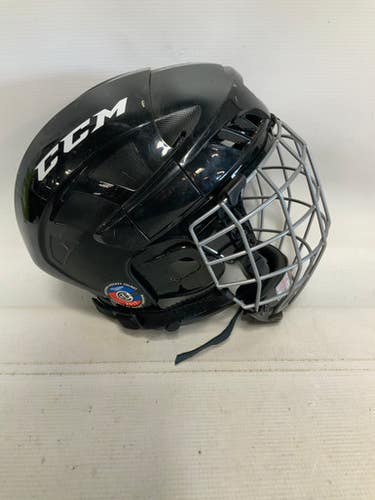 Used CCM FL40 EXPIRED Helmet Cage Combo Black MD 11823-S000039035