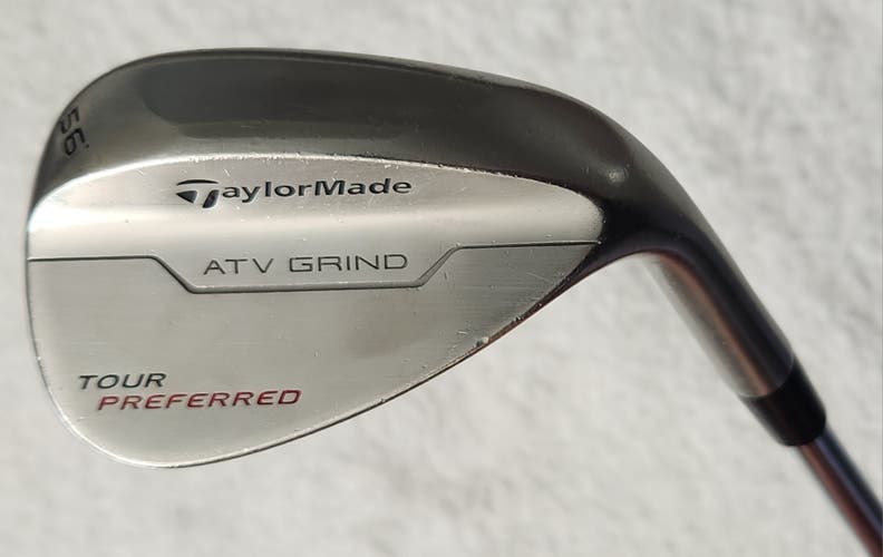 Taylormade Tour Preferred ATV Grind 56° Wedge RH; Steel Shaft