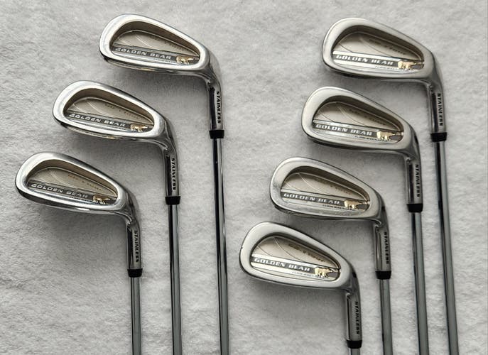 Golden Bear GB-1 Tour Iron Set (5-9, PW & SW; 7 clubs) RH; Steel Shafts
